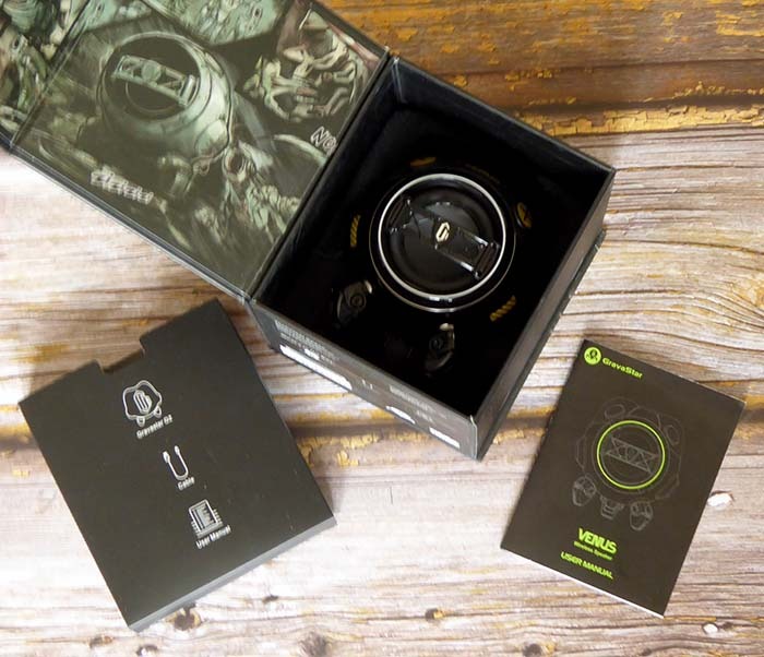 Gravastar Venus Contents