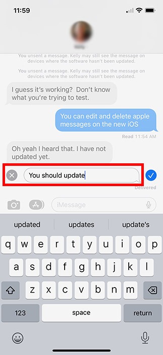 Ios 16 Messages Edit Text