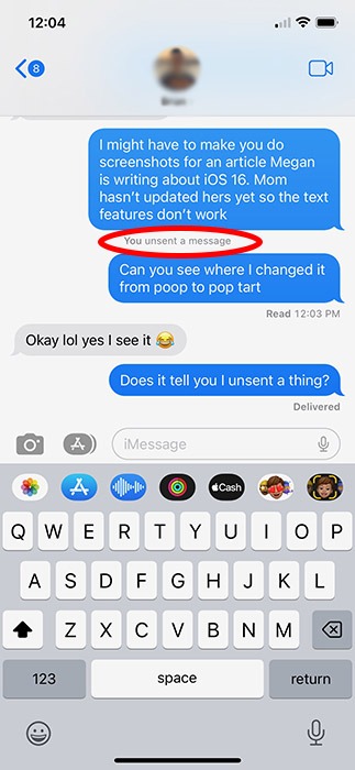 Ios 16 Messages Unsend After