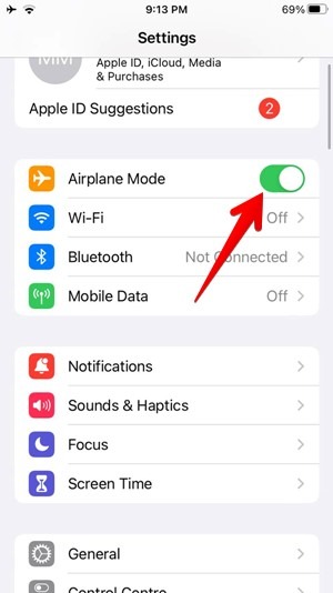 Iphone Airplane Mode