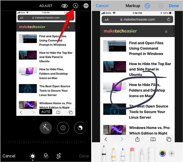 Iphone Photos App Screenshot Draw