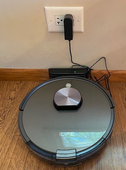Ilife A10 Robot Vacuum Power On