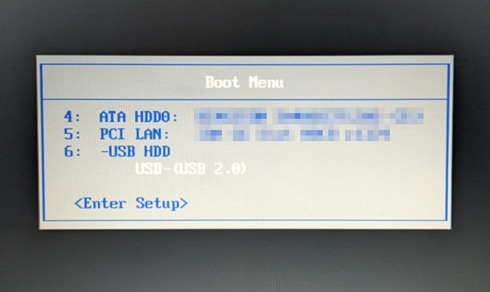Install Puppy Linux 04 Thinkpad Boot Menu 2