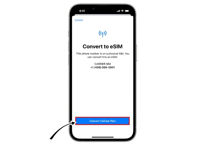 Iphone Convert Cellular