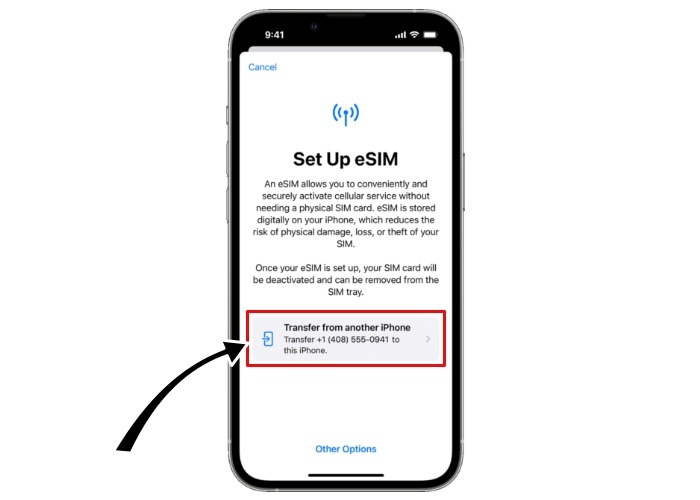 Iphone Esim Transfer