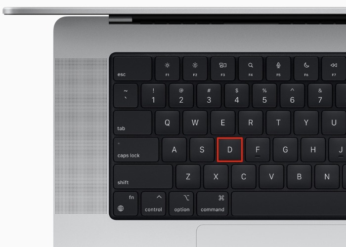Macbook D Key