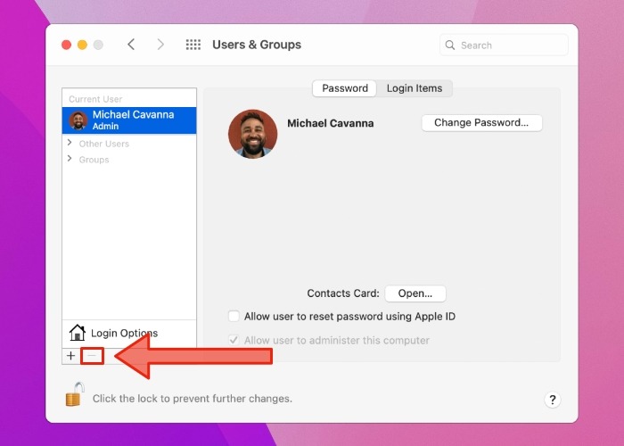 Macos User Delete Monterey