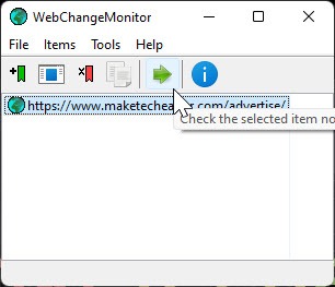 Monitoring Website Changes Wcm Addmodify Address