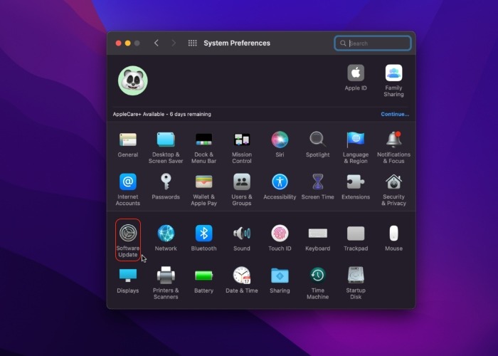 Monterey Software Update