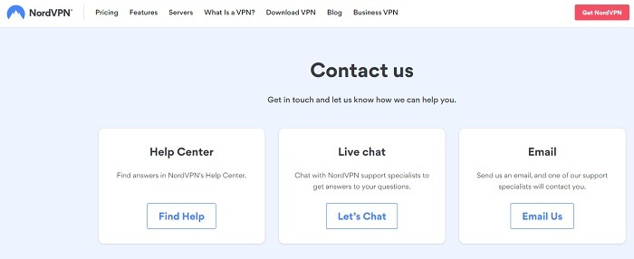 Nordvpn Review Contact