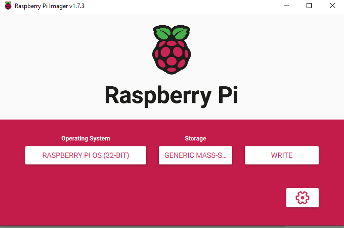 Raspberry Pi Imager Ready To Write