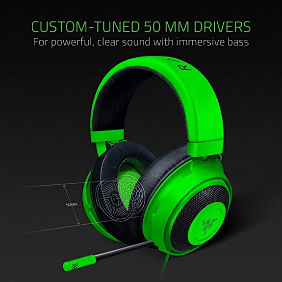 Razer Kraken Gaming Headset Bass