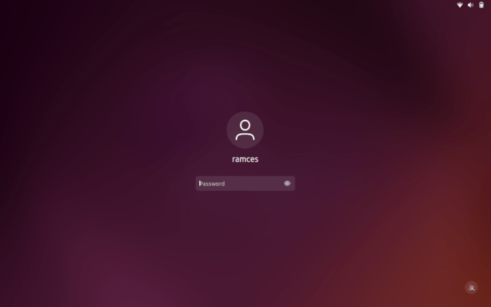Restart Linux Desktop 06 Login Screen
