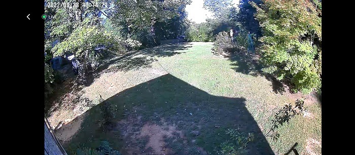 Rock Space C1 Smart Wireless Outdoor Camera With Spotlight Review Day