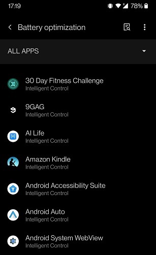 Stop Apps Running Background Android All Apps Optimized