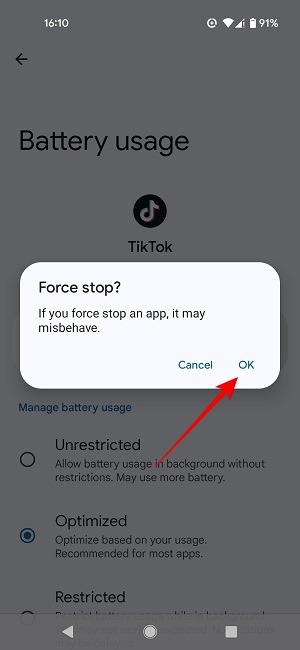Stop Apps Running Background Android Force Stop Confirm