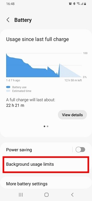 Stop Apps Running Background Android Samsung Background Usage Limits