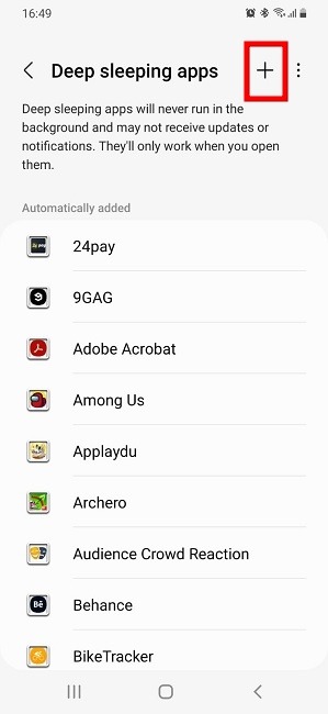 Stop Apps Running Background Android Samsung Deep Sleeping Apps