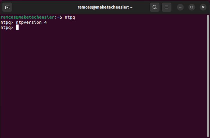Sync Linux Time Ntp 06 Ntpq Change Ntp Version