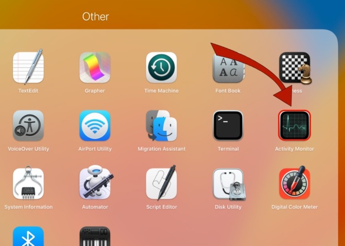 Touch Bar Activity Monitor