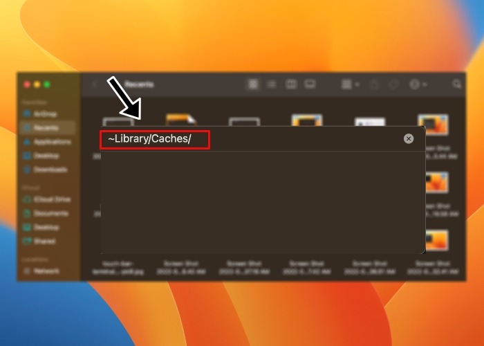 Touch Bar Library Caches
