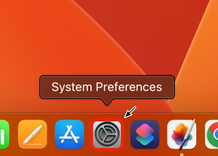 Touch Bar System Preferences