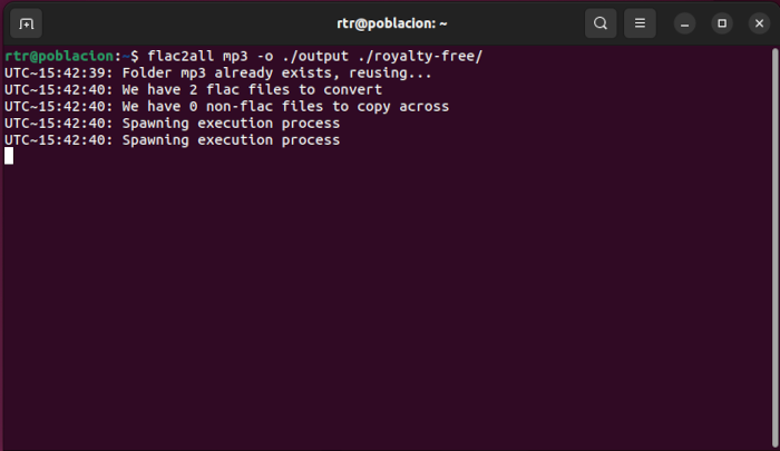Transcode Audio Flac2all 08 Single Transcode Working