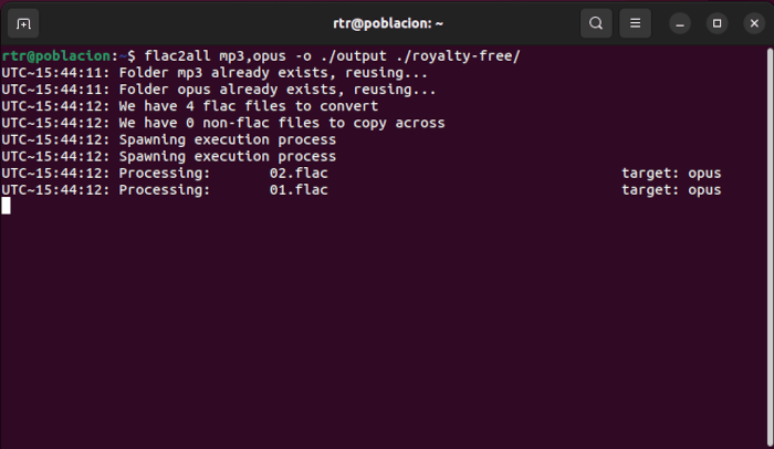 Transcode Audio Flac2all 09 Multi Format Transcode