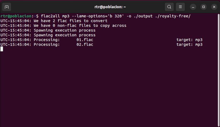 Transcode Audio Flac2all 10 Custom Job Single Format Transcode
