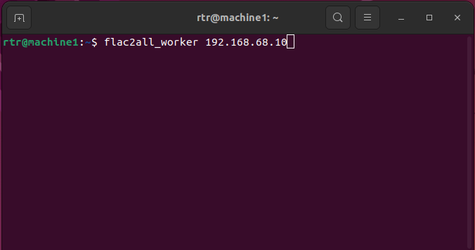Transcode Audio Flac2all 16 Run Worker Client