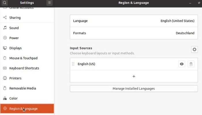 Ubuntu Software Center Not Working Region Language