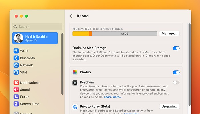 What Are Passkeys Apple Id Keychain Option System Preferences