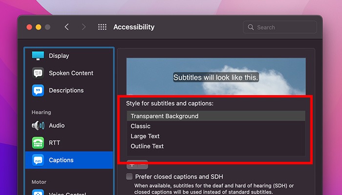 What Is Accessibility Mac Font Styles