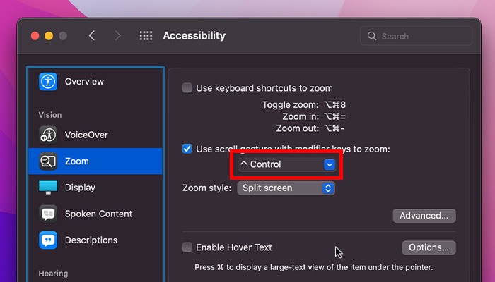 What Is Accessibility Mac Setting Modifier