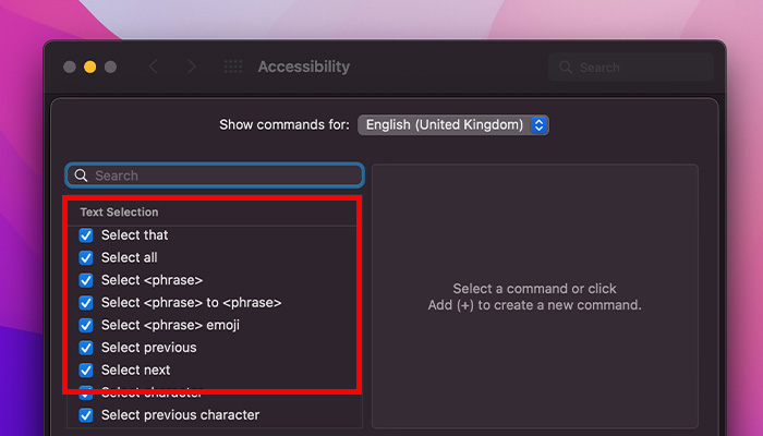What Is Accessibility Mac Text Selection