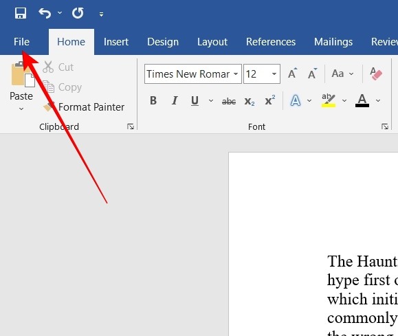 Word Dark Mode Pc File