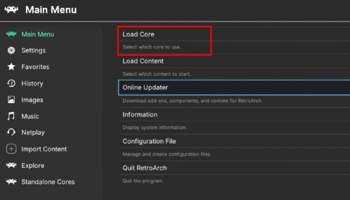 Xbox Retroarch Loadcore