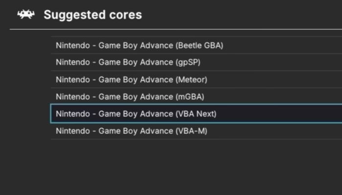 Xbox Retroarch Selectcore