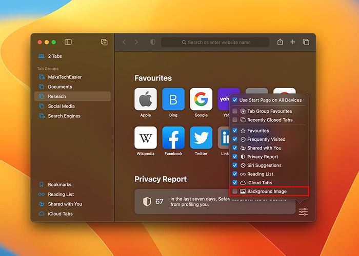 10 Macos Ventura Features You Should Tweak Background Image Option