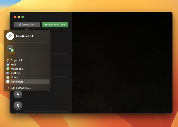 10 Macos Ventura Features You Should Tweak Facetime Create Link