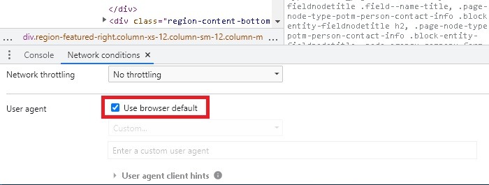 Bypass Paywalls Chrome Inspect Uncheck Use Browser Default