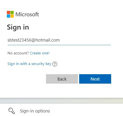 How To Access Hotmail Sign In Username Field