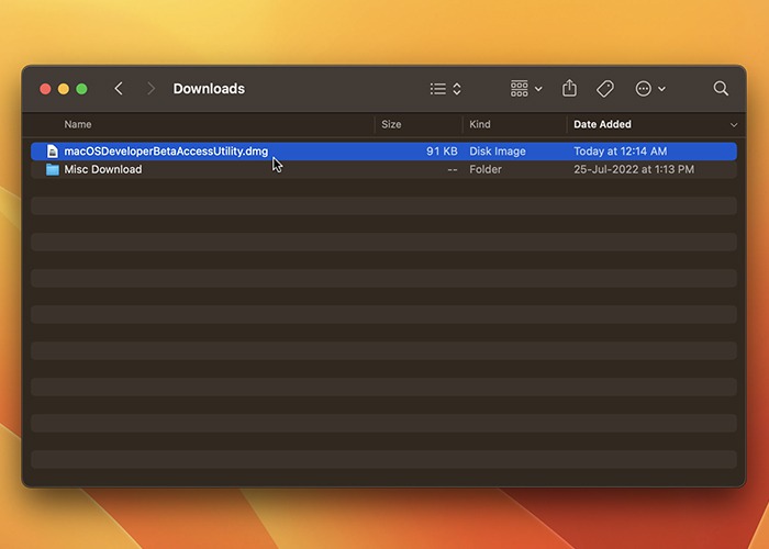 How To Install The Macos Ventura Beta Dev Beta Downloads Nav