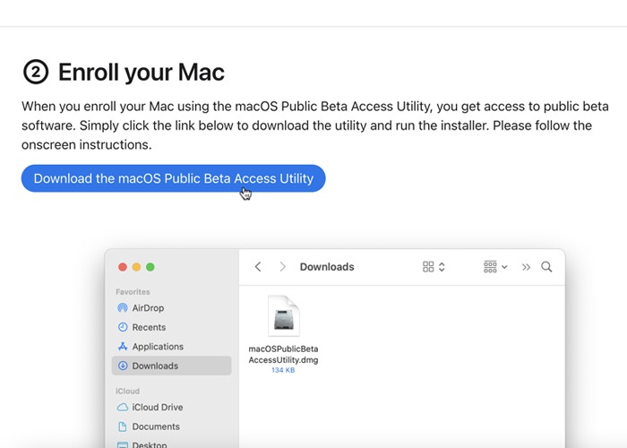 How To Install The Macos Ventura Beta Download Public Beta Access Utility