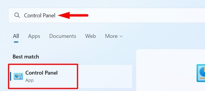 Open The Computer Management Tool Using The Control Panel In Windows