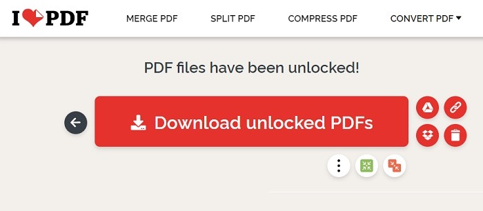 Pdf Password Remove Online Ilovepdf Download Unlocked Pdf