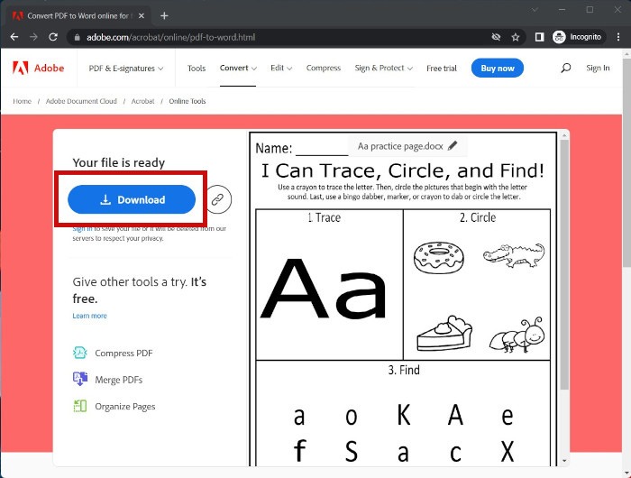 Pdf Word Converter Adobe Download