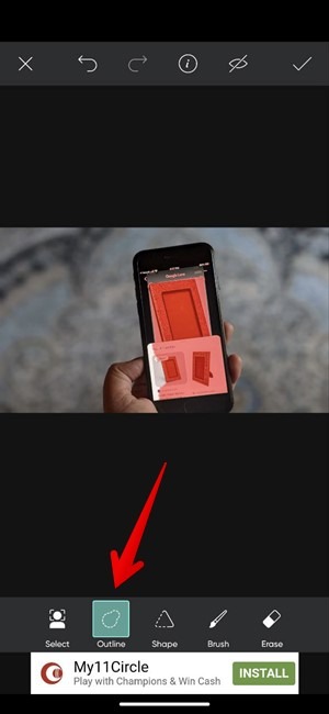 Picsart Cutout Outline