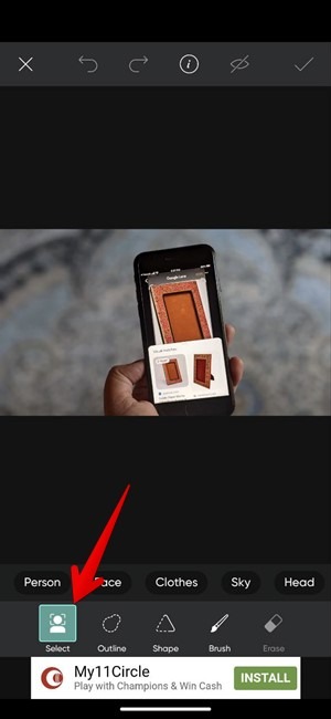 Picsart Cutout Portrait