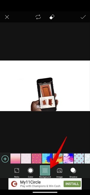 Picsart Fit Background